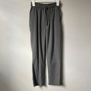 Grey Abercrombie trousers slim leg